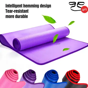 10MM Yoga Mat 183*61cm Non-Slip Thickened NBR Fitness Gym Mats Sports Cushion Gymnastic Pilates Pads Training Gym Exercise
10MM Yoga Mat 183*61cm Non-Slip Thickened NBR Fitness Gym Mats Sports Cushion Gymnastic Pilates Pads Training Gym Exercise