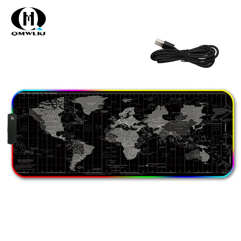 RGB Gaming Mouse Pad Large Mouse Pad Gamer Led Computer Mousepad Big Mouse Mat with Backlight Carpet For keyboard Desk Mat Mause
RGB Gaming Mouse Pad Large Mouse Pad Gamer Led Computer Mousepad Big Mouse Mat with Backlight Carpet For keyboard Desk Mat Mause
