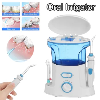 Electric Oral Irrigators Water Flosser Irrigator Hygiene for Waterproof Teeth Cleaning Water Pick Irrigator Flossing With 7 Tips
Electric Oral Irrigators Water Flosser Irrigator Hygiene for Waterproof Teeth Cleaning Water Pick Irrigator Flossing With 7 Tips