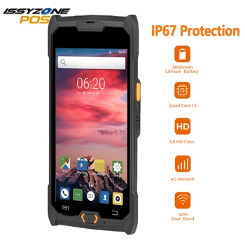 ISSYZONEPOS Rugged Android PDA 4G Handheld POS Terminal 1D 2D NFC bar codes Reader Wireless Barcode Scanner Wifi Data collector
ISSYZONEPOS Rugged Android PDA 4G Handheld POS Terminal 1D 2D NFC bar codes Reader Wireless Barcode Scanner Wifi Data collector