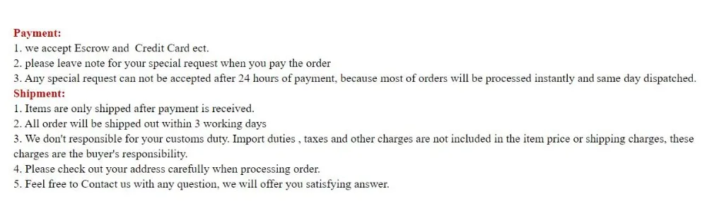 payment ways