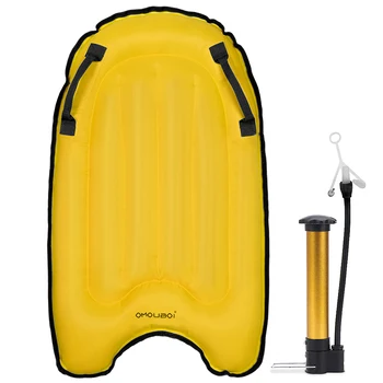 Surfing Body Board w/ Portable Pump Inflatable Pool Float Beach Surfing Buoy Board Swimming Floating Mat w/ Handles Kids Adults
Surfing Body Board w/ Portable Pump Inflatable Pool Float Beach Surfing Buoy Board Swimming Floating Mat w/ Handles Kids Adults