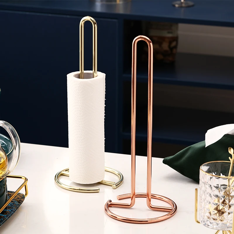 Generic Kitchen Roll Paper Holder Towel Rack Stainless Steel Bathroom