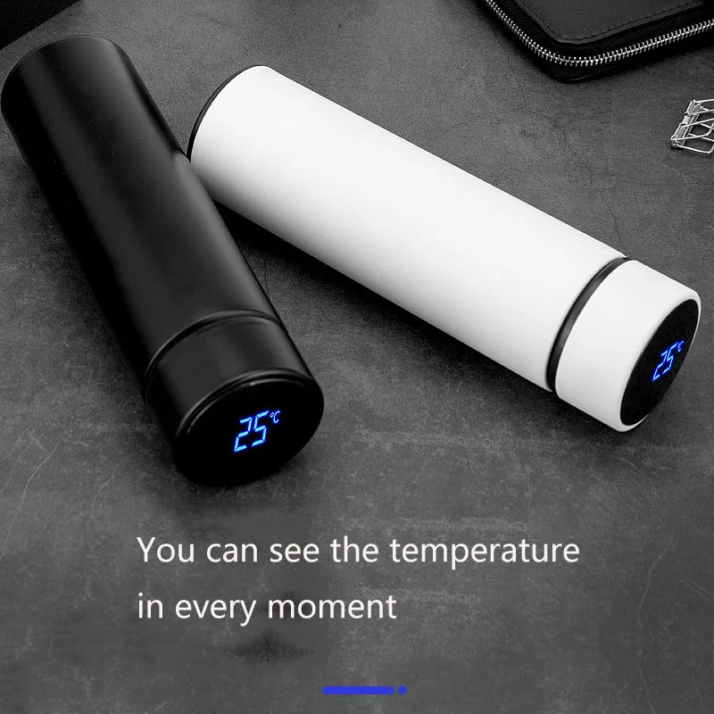 480ml LED Temperature Display Stainless Steel Thermal Bottle Insulated Cup Vacuum Flask Thermos Cups Water Travel Coffee Mugs
480ml LED Temperature Display Stainless Steel Thermal Bottle Insulated Cup Vacuum Flask Thermos Cups Water Travel Coffee Mugs