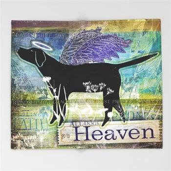 All Dogs Go to Heaven Art Works with a Patterned Blanket by Stephen Fowler
All Dogs Go to Heaven Art Works with a Patterned Blanket by Stephen Fowler