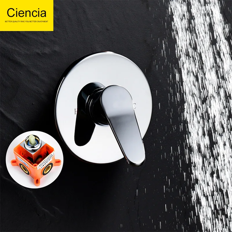 Copper Chrome Plated Single-Function Two into One Cold Wall-in Embedded Box Shower Body Mixing Valve Switch Phone Body
Copper Chrome Plated Single-Function Two into One Cold Wall-in Embedded Box Shower Body Mixing Valve Switch Phone Body