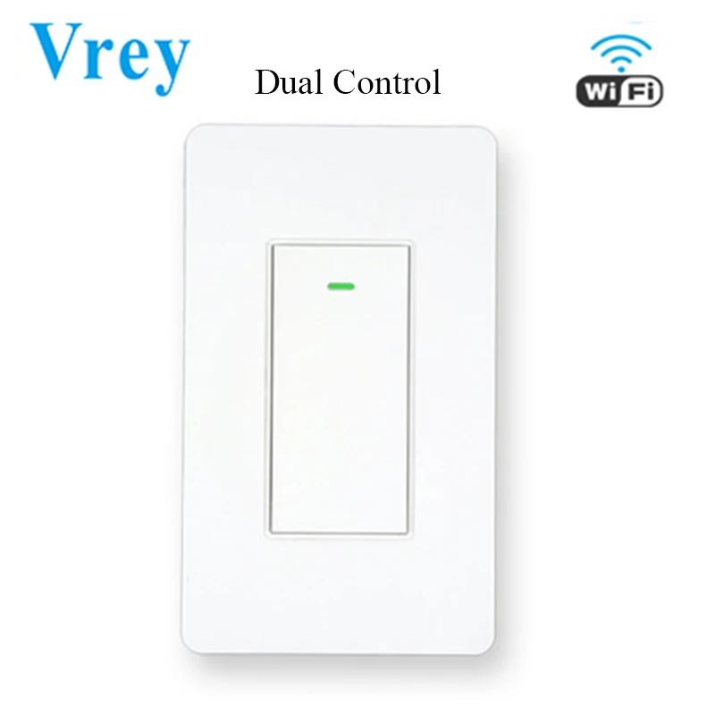 US intelligent dual control switch, dual control bidirectional control switch, support Alexa Google home IOS Android wall switch
US intelligent dual control switch, dual control bidirectional control switch, support Alexa Google home IOS Android wall switch