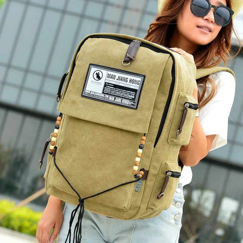 2019 New Style Canvas Bag Men's Computer Bag Casual Travel Women's Backpack Medium-sized School Bag
2019 New Style Canvas Bag Men's Computer Bag Casual Travel Women's Backpack Medium-sized School Bag