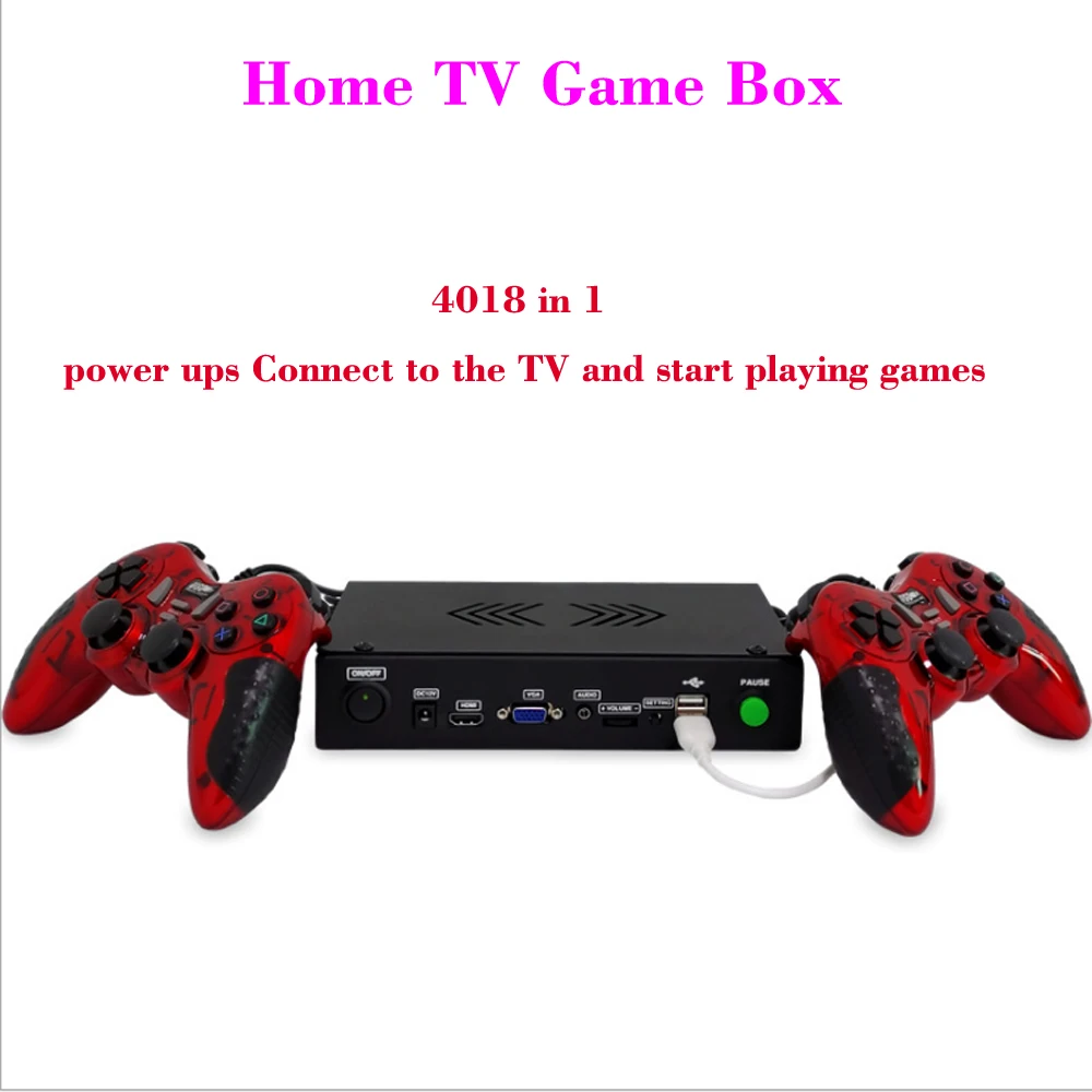 Joystick Arcade Rocker wifi 4018 in 1 Family Fighting game console HDMI/ VGA HD Output for 2 palyers
Joystick Arcade Rocker wifi 4018 in 1 Family Fighting game console HDMI/ VGA HD Output for 2 palyers