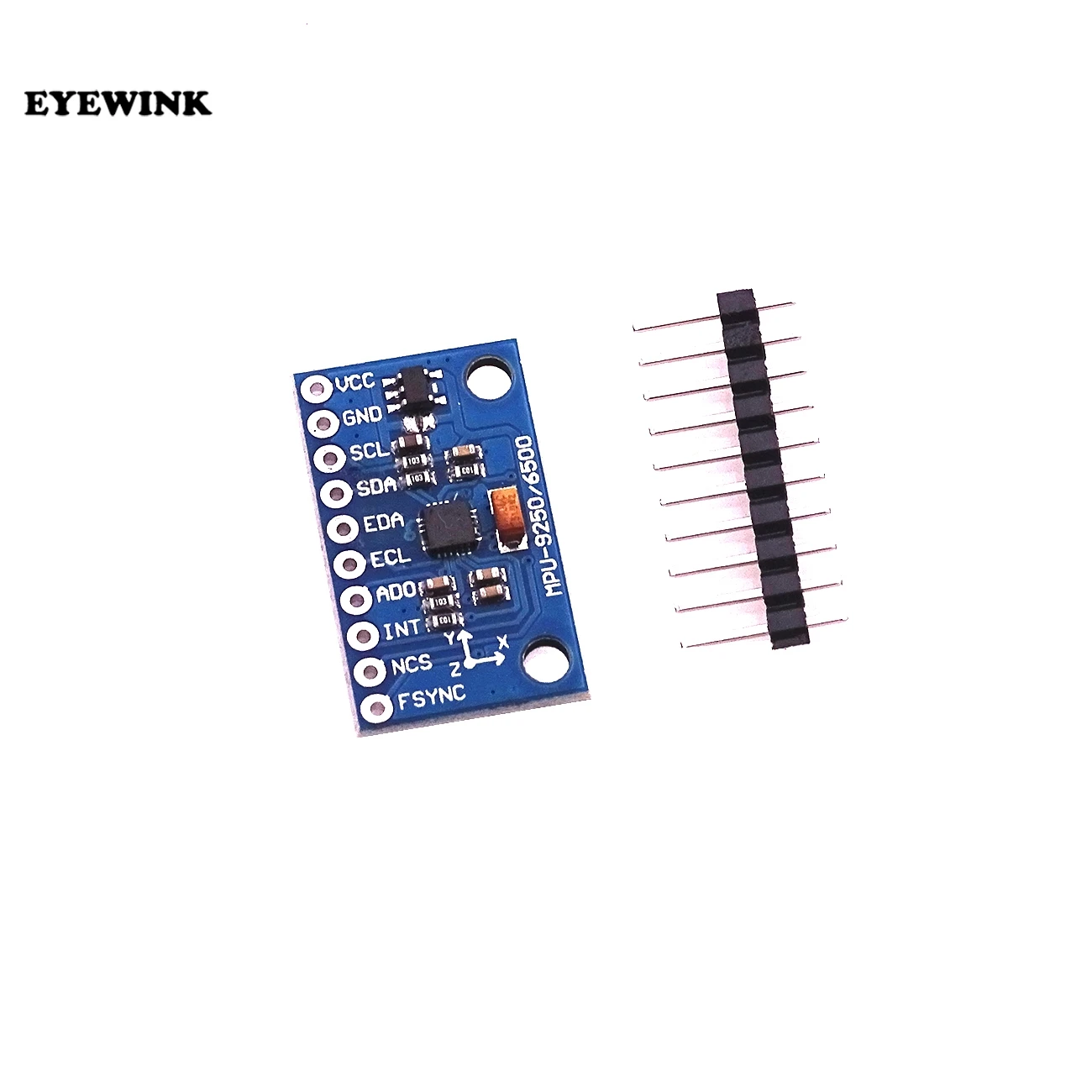 Модуль платы датчика SPI IIC/I2C 9 осей отношение + гироскоп акселератор магнитометр 3 5