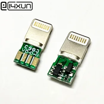 2sets Welding Type 8Pin Male Plug with Data Earphone Earphone USB Connector Adapter Converter for iphone 8 9 10 11 Plus XR plus
2sets Welding Type 8Pin Male Plug with Data Earphone Earphone USB Connector Adapter Converter for iphone 8 9 10 11 Plus XR plus