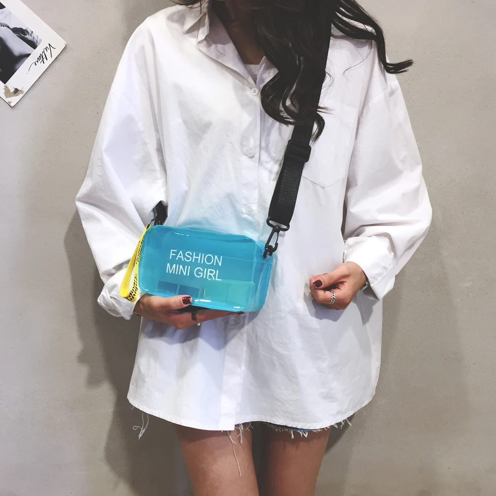 Candy Color PVC Transparent Bag for Women Jelly/crossbody Bags for Women 2019 Plastic Small/shoulder/Clear Bags Bolsa Feminina
Candy Color PVC Transparent Bag for Women Jelly/crossbody Bags for Women 2019 Plastic Small/shoulder/Clear Bags Bolsa Feminina