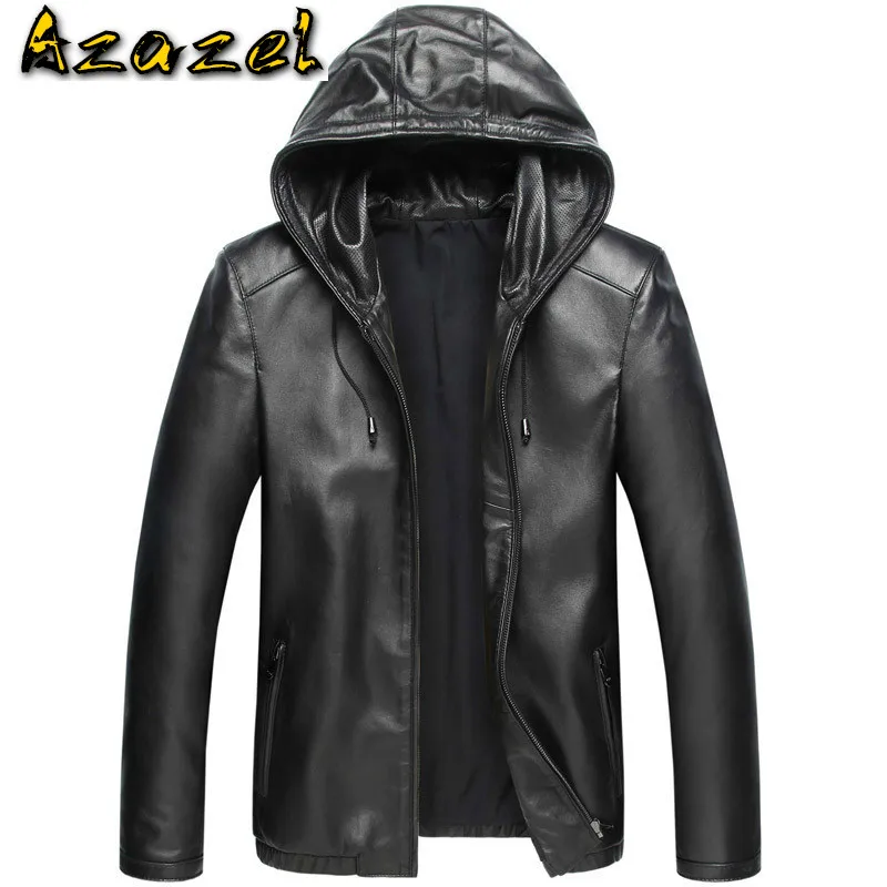 Azazel Men Jacket 100% Sheep Shearling Leather Jackets Hooded Men's Clothing Thick 5XL 8XL Plus Size Coat Ropa Hombre LXR338
Azazel Men Jacket 100% Sheep Shearling Leather Jackets Hooded Men's Clothing Thick 5XL 8XL Plus Size Coat Ropa Hombre LXR338