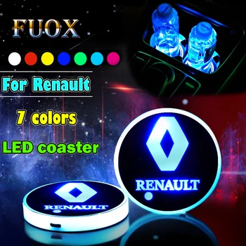 2pcs Led Car Logo Cup 7 Color lights Luminous Coaster For Renault Megane 2 3 Duster Logan Clio Laguna 2 Captur Car Accessories
2pcs Led Car Logo Cup 7 Color lights Luminous Coaster For Renault Megane 2 3 Duster Logan Clio Laguna 2 Captur Car Accessories