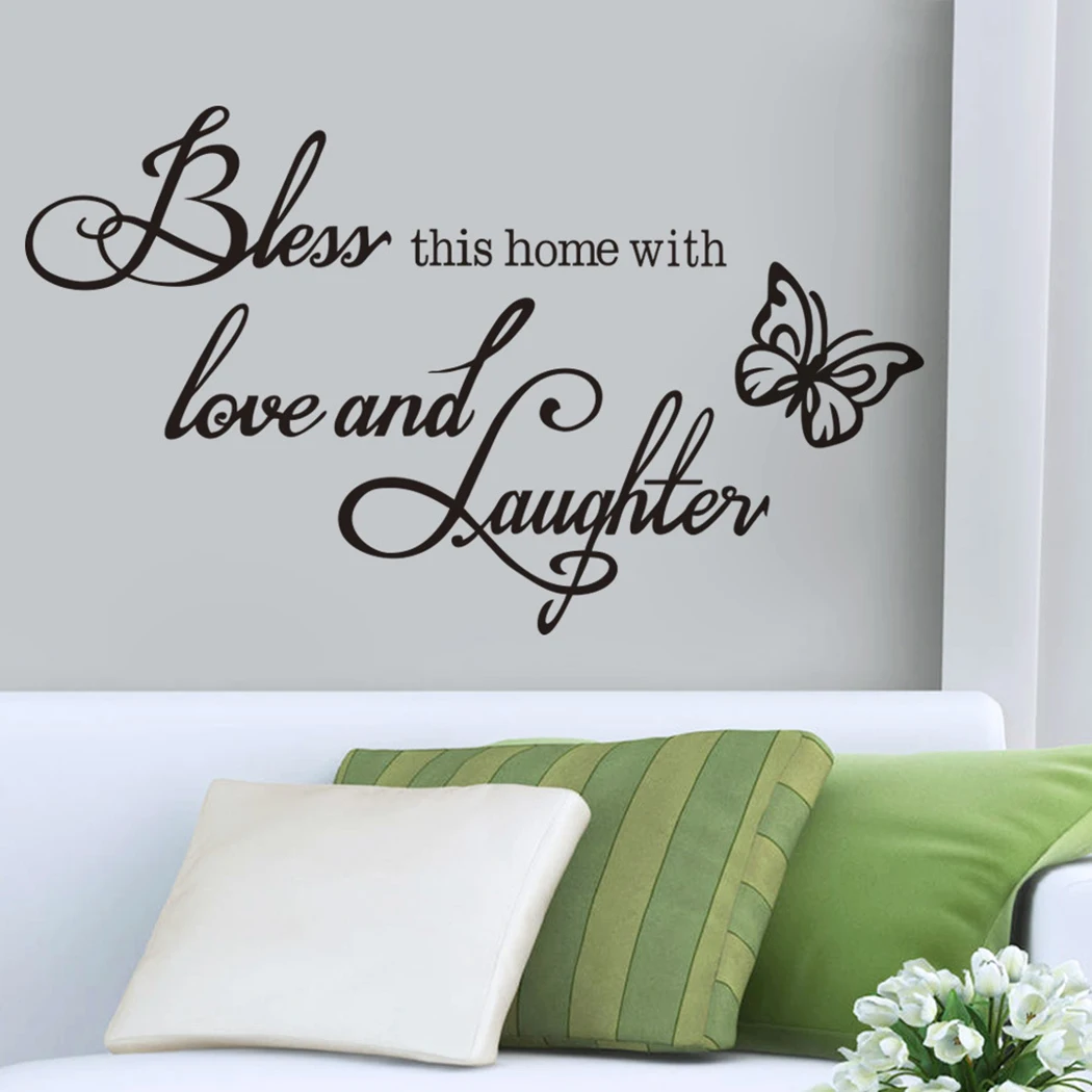 Vinyl living room decoration wall stickers removable self-adhesive letter butterfly decals home fashion art decoration KT08
Vinyl living room decoration wall stickers removable self-adhesive letter butterfly decals home fashion art decoration KT08
