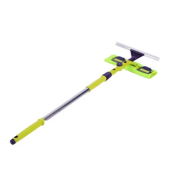 Glass Cleaning Tool Double-Sided Telescopic Rod Window Cleaner Squeegee Wiper Long Handle Rotating Head Brush Silicone Scrubbe
Glass Cleaning Tool Double-Sided Telescopic Rod Window Cleaner Squeegee Wiper Long Handle Rotating Head Brush Silicone Scrubbe