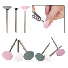 2019 offre spéciale de haute qualité professionnel Nail Art forets Carborundum polissage têtes de meulage roue manucure Machine(China)