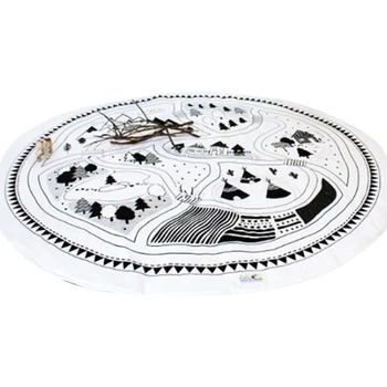 Children's Crawling Mat Baby Play Game Round Carpet Rug Kids Play Mat Children Room Decor 
Children's Crawling Mat Baby Play Game Round Carpet Rug Kids Play Mat Children Room Decor