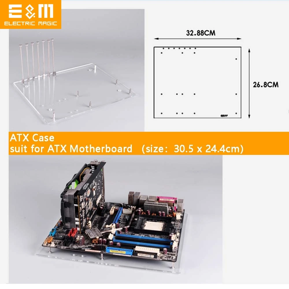 PC Open Frame Test Bench ATX Mini ITX MATX EATX Motherboard - Want It All