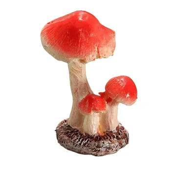 3 Head Fairy Garden Miniature Red Mushroom Terrarium Figurine for Bonsai Decor Potted Plant Decoration
3 Head Fairy Garden Miniature Red Mushroom Terrarium Figurine for Bonsai Decor Potted Plant Decoration