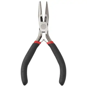 Chain-Nose(Flat Nose) Pliers 5.12 Inch Carbon-Hardened Steel Jewelry Beading Tool for Wire Bending Warpping Shaping 
Chain-Nose(Flat Nose) Pliers 5.12 Inch Carbon-Hardened Steel Jewelry Beading Tool for Wire Bending Warpping Shaping