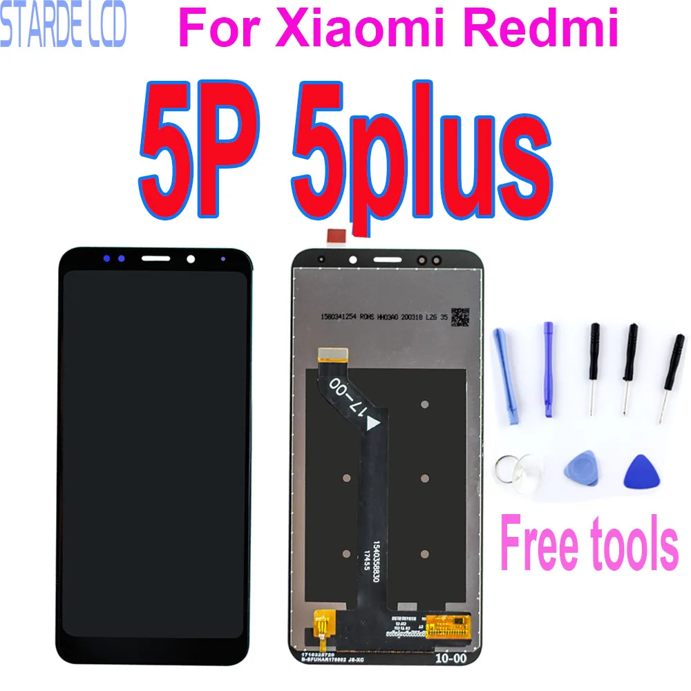 5.99'' LCD Display For XIAOMI Redmi 5P 5 Plus Touch Screen Digitizer Assembly Repair Parts Replacement
5.99'' LCD Display For XIAOMI Redmi 5P 5 Plus Touch Screen Digitizer Assembly Repair Parts Replacement