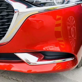 Auto front fog light trim lamp sticker chrome accessories for mazda 3 2019 2020, car styling.2pcs
Auto front fog light trim lamp sticker chrome accessories for mazda 3 2019 2020, car styling.2pcs
