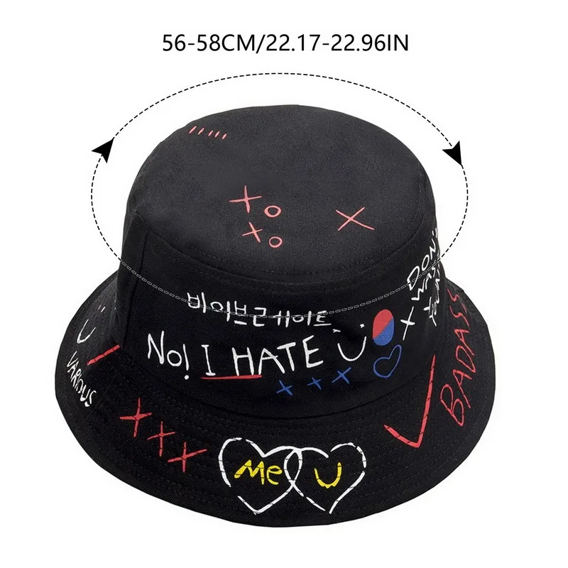 Fashion Summer Bucket Hats Women Men's Panama Hat Doublesided Wear