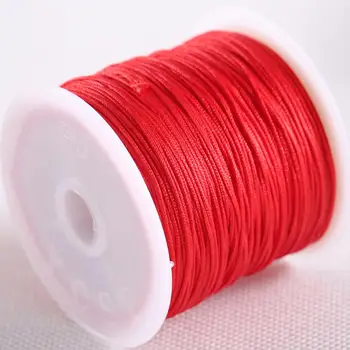 2Rolls 0.5MM Nylon String Thread For Diying Neckalce Bracelet Tassels Beading Red Cord 50M/Roll
2Rolls 0.5MM Nylon String Thread For Diying Neckalce Bracelet Tassels Beading Red Cord 50M/Roll