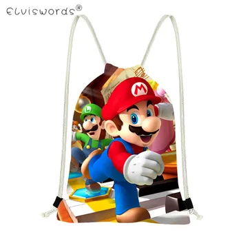 FORUDESIGNS HOT Cartoon Mario Drawstring Backpack for Children Boys Vegeta Printing School Bags Soft High Capacity Collapsible
FORUDESIGNS HOT Cartoon Mario Drawstring Backpack for Children Boys Vegeta Printing School Bags Soft High Capacity Collapsible