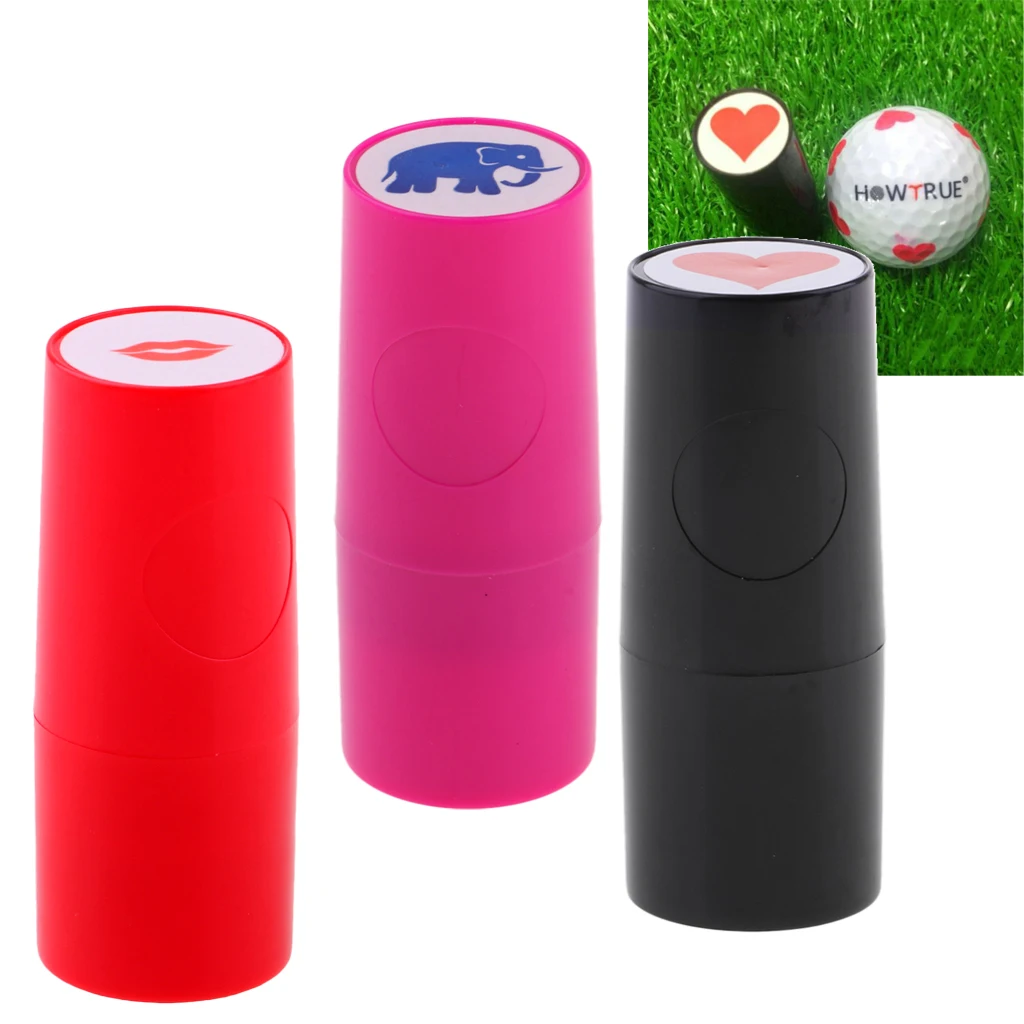 3pcs Colorfast Quick-dry Golf Ball Stamp Stamper Marker Keepsake Souvenir Long Lasting Golf Ball Impression Golf Ball Symbol 3pcs Colorfast Quick-dry Golf Ball Stamp Stamper Marker Keepsake Souvenir Long Lasting Golf Ball Impression Golf Ball Symbol