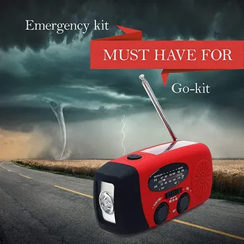 Multifunctional Solar Power Radio Solar MW/FM/SW1/SW2 Thermometer Radio Use Emergency LED Flashlight and USB Charging
Multifunctional Solar Power Radio Solar MW/FM/SW1/SW2 Thermometer Radio Use Emergency LED Flashlight and USB Charging