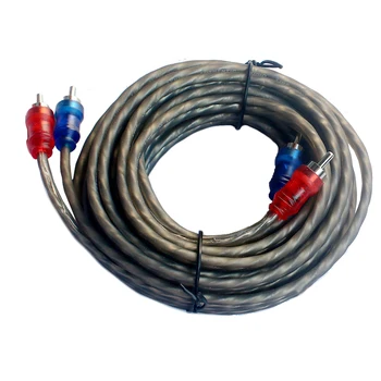 Audio Amplifier Car Audio Conversion Cable Twisted Pair Audio Cable 5 M Pure Copper Wire Core RCA Cable
Audio Amplifier Car Audio Conversion Cable Twisted Pair Audio Cable 5 M Pure Copper Wire Core RCA Cable