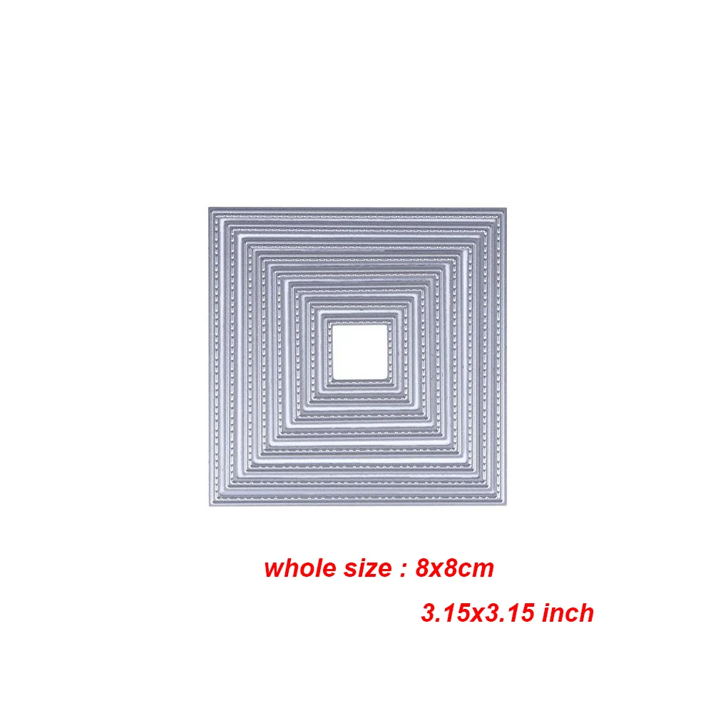 Square dotted line frame Cutting Dies Craft Metal cut die Cute Scrapbooking Paper Card Craft Embossing 2019
Square dotted line frame Cutting Dies Craft Metal cut die Cute Scrapbooking Paper Card Craft Embossing 2019