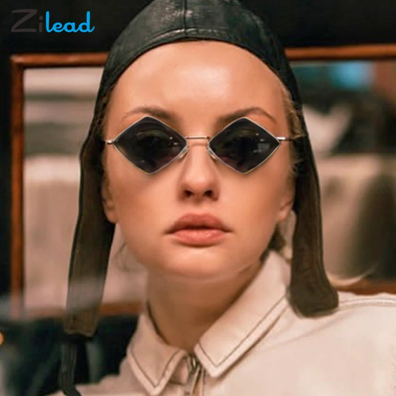 Очки солнцезащитные Zilead в стиле ретро с ромбовидными линзами, модные нестандартные солнечные очки в металлической оправе, в стиле панк, UV400
Очки солнцезащитные Zilead в стиле ретро с ромбовидными линзами, модные нестандартные солнечные очки в металлической оправе, в стиле панк, UV400
