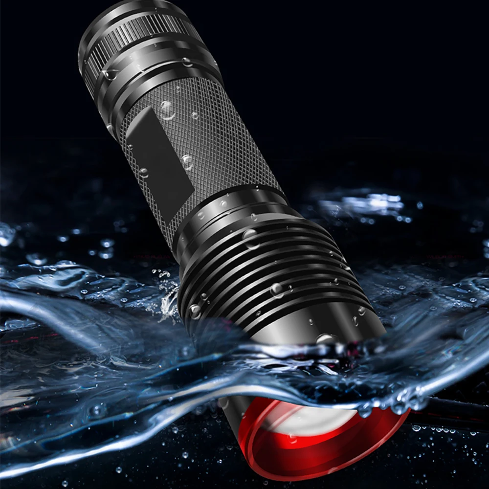 Powerful LED Flashlight With 4 Core P50 Lamp beads Zoomable 5 Lighting modes Waterproof Torch For adventure, camping,hunting
Powerful LED Flashlight With 4 Core P50 Lamp beads Zoomable 5 Lighting modes Waterproof Torch For adventure, camping,hunting