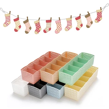 Home Use Socks Storage Boxes 5 Grids Foldable Box Small Clothing Basket Organizer Socks UnderwearUndies Folding Storage Baskets
Home Use Socks Storage Boxes 5 Grids Foldable Box Small Clothing Basket Organizer Socks UnderwearUndies Folding Storage Baskets