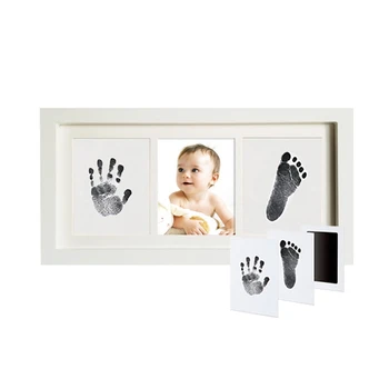 Hand And Foot Print Hand Print Mud Photo Frame Commemorating Child Baby Newborn Full Moon Hundred Days Gift Newborn Ink Pad Toys
Hand And Foot Print Hand Print Mud Photo Frame Commemorating Child Baby Newborn Full Moon Hundred Days Gift Newborn Ink Pad Toys