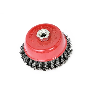 CY-870 Cup Wheel Brush 4\" 100mm Stainless Steel Wire Drilling Metalworking Tools
CY-870 Cup Wheel Brush 4\" 100mm Stainless Steel Wire Drilling Metalworking Tools
