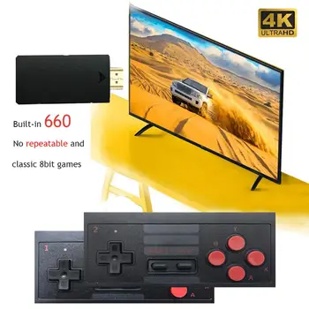Data Frog USB Wireless Handheld TV Video Game Console Build In 660 Classic Game 4K 8 Bit Mini Video Console Support HDMI Output
Data Frog USB Wireless Handheld TV Video Game Console Build In 660 Classic Game 4K 8 Bit Mini Video Console Support HDMI Output