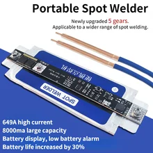 Mini Portable Automatic Spot Welding Machine Handheld 18650 Lithium Battery Spot Welding Control Board Circuit Board Complete
Mini Portable Automatic Spot Welding Machine Handheld 18650 Lithium Battery Spot Welding Control Board Circuit Board Complete