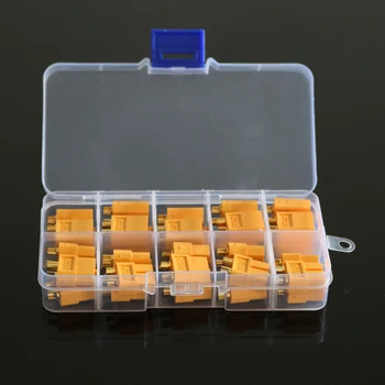 15 pairs / Box XT60 60A Max Bullet Connectors Plug RC Lipo Battery xt-60 XT60U For RC Lipo Battery Quadcopter Multicopter 
15 pairs / Box XT60 60A Max Bullet Connectors Plug RC Lipo Battery xt-60 XT60U For RC Lipo Battery Quadcopter Multicopter