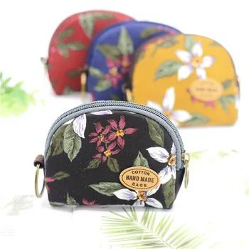 Nine Color Flower Half Round Women Keys Bag Card Coin Wallet Ring Hand Made Change Wallet Fabric Coin Purse New Fashion Hot 2020
Nine Color Flower Half Round Women Keys Bag Card Coin Wallet Ring Hand Made Change Wallet Fabric Coin Purse New Fashion Hot 2020