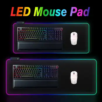 Large LED RGB Gaming Mouse Pad Computer Gamer Desk Mouse Mat Colorful Rainbow Mousepad Non-slip Blanket Mat
Large LED RGB Gaming Mouse Pad Computer Gamer Desk Mouse Mat Colorful Rainbow Mousepad Non-slip Blanket Mat