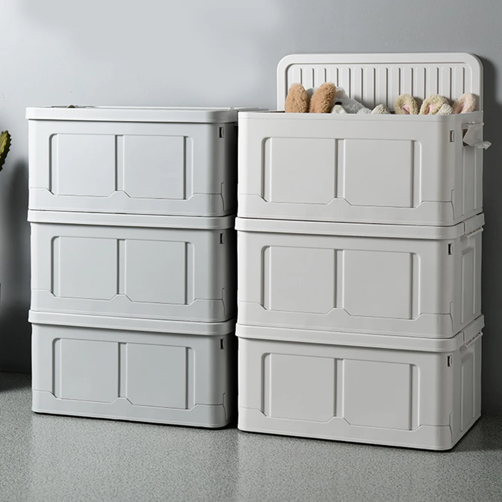 Folding Storage Crates Large Plastic Storage Box With Lid Capacity Collapsible Container For Student Dormitory Clothes Toy
Folding Storage Crates Large Plastic Storage Box With Lid Capacity Collapsible Container For Student Dormitory Clothes Toy