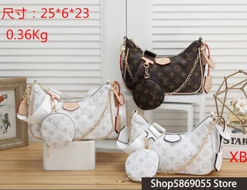 Luxury Leather Handbags Women Bags Louis Vuitton LV- Designer Brand Women's Shoulder Bags Large Capacity Ladies Hand Bags L342
Luxury Leather Handbags Women Bags Louis Vuitton LV- Designer Brand Women's Shoulder Bags Large Capacity Ladies Hand Bags L342