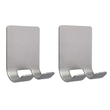 Razor Holder Shaver Hook Hanger Stand(2 Pack) Self Adhesive Stainless Steel Storage Hook,Shower Hook for Razor,Bathroom Kitchen
Razor Holder Shaver Hook Hanger Stand(2 Pack) Self Adhesive Stainless Steel Storage Hook,Shower Hook for Razor,Bathroom Kitchen