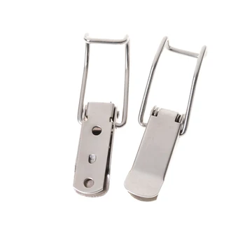 Hardware Cabinet Boxes Spring Loaded Latch Catch Toggle Iron Hasp For Sliding Door Simple Window Cabinet 74*20mm 2PCS J115B
Hardware Cabinet Boxes Spring Loaded Latch Catch Toggle Iron Hasp For Sliding Door Simple Window Cabinet 74*20mm 2PCS J115B