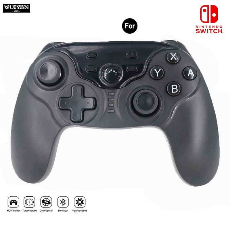 WUIYBN Gamepad Wireless Bluetooth NS Pro Controller For Nintendo Switch Game Machine Joystick And PC
WUIYBN Gamepad Wireless Bluetooth NS Pro Controller For Nintendo Switch Game Machine Joystick And PC