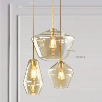 Modern Glass Loft Chandelier Lighting Nordic LED Cafe Chandeliers Bedroom Light Fixtures Creative Restaurant Ceiling Chandelier
Modern Glass Loft Chandelier Lighting Nordic LED Cafe Chandeliers Bedroom Light Fixtures Creative Restaurant Ceiling Chandelier